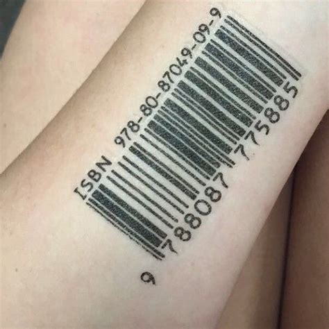 tatuajes cdigo de barras|77 ideas de Tatuaje codigo de barras 